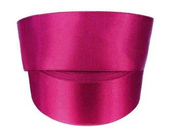 Wstążka 40mm atłas burak