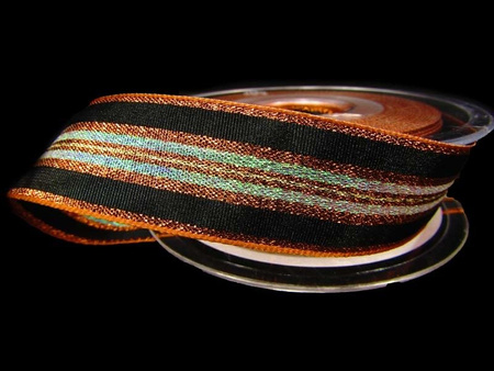 Taśma 25mm ryps LAMPAS miedź