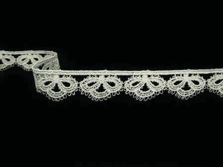 Koronka 1,6cm gipiurowa popiel