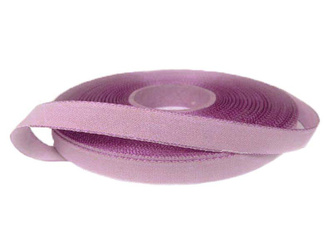 Taśma 12mm bawełniano-wiskozowa fiolet wrzosowy