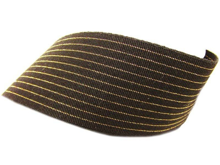 Guma 50mm tkana z dodatkiem wełny złota