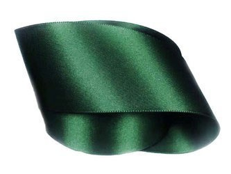 Wstążka 50mm atłas zielona butelka