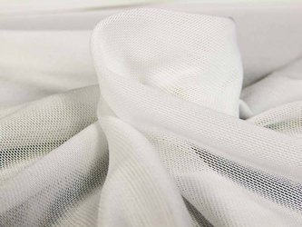 Tiul elastyczny biały 150cm