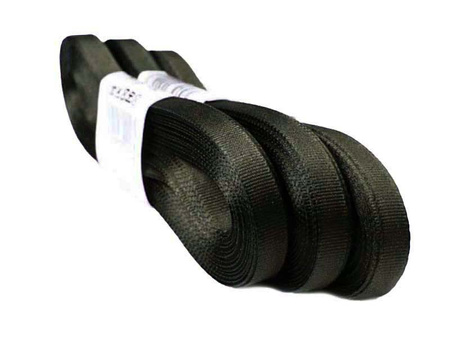 Wstążka 6mm tafta popiel grafitowy