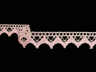 Koronka 1,8cm bawełniana jasny róż