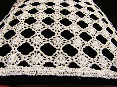 Koronka 155cm gipiurowa ecru