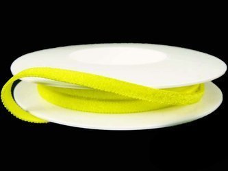 Aksamitka 5mm neon żółta