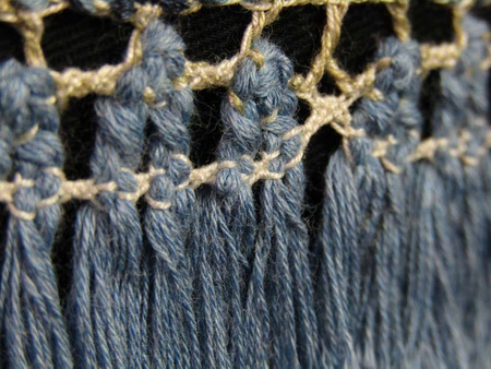 Taśma 6,5cm FRĘDZEL mix niebieska