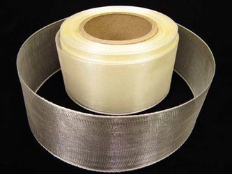 Wstążka 40mm organtyna ecru