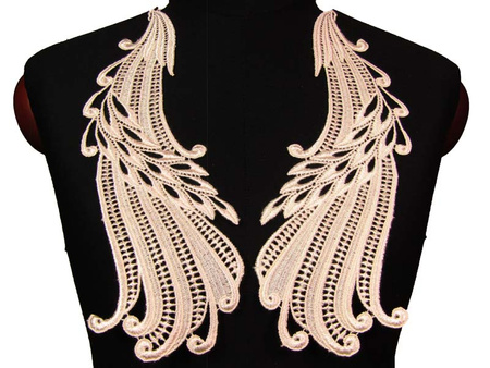 Dekolt gipiurowy natural