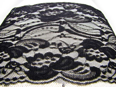 Wstawka 17,5cm stabilna czarna