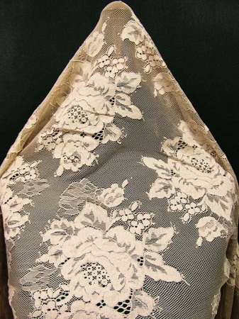 Koronka 155cm bawełniano-poliamidowa cielista