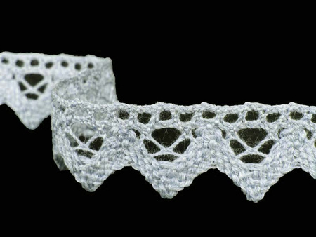 Koronka 1,8cm bawełniana niebieski antyczny