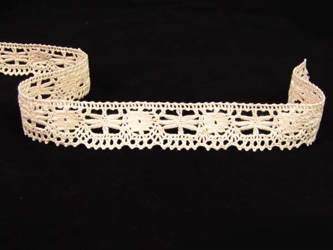 Koronka 3cm bawełniana naturalna