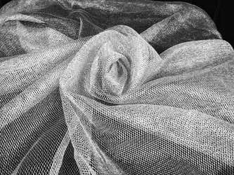 Tiul KABARETKA srebrny