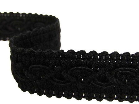 Taśma 2cm galonowa bawełna czarna