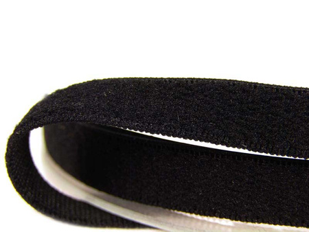 Taśma 8mm elastyczna matowa czarna
