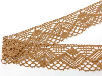 Koronka 6cm bawełniana beż