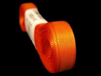Wstążka 9mm tafta pomarańczowa