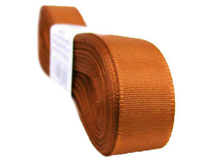 Wstążka 15mm tafta rdza