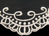 Koronka 8cm tiulowa biała