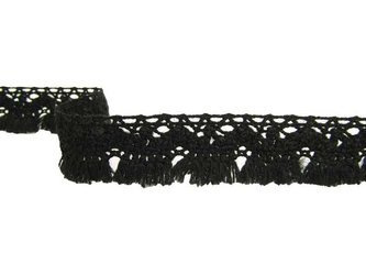 Taśma 3cm FRĘDZEL akryl czarna