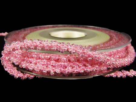 Taśma ozdobna KORALIK jasny róż