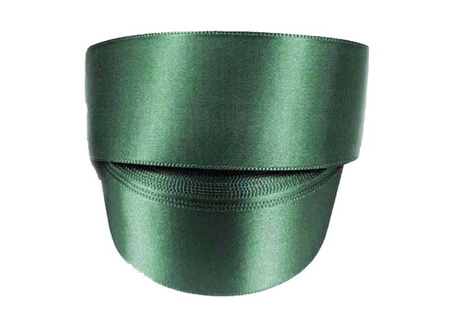 Wstążka 40mm atłas zielona butelka