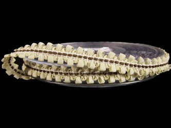 Taśma 10mm elastyczna ROCOCO ecru