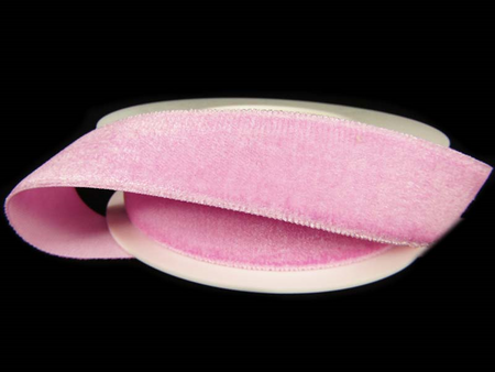 Aksamitka 25mm jasny róż