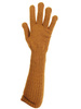 Rękawiczki dluga gładka camel