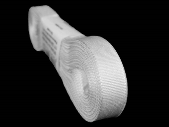 Wstążka 9mm tafta biała