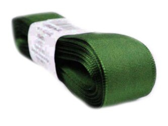 Wstążka 25mm tafta zieleń butelka
