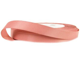 Wstążka 10mm atłas mat indyjski róż