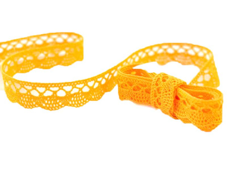 Koronka 1,8cm bawełniana słonecznożółta