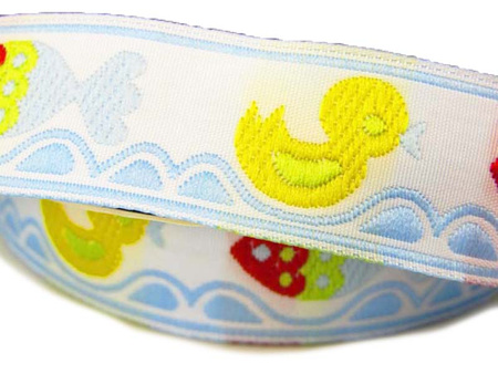 Taśma 20mm żakard KACZUSZKA