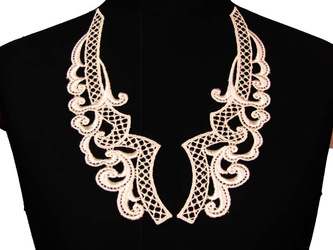 Dekolt gipiurowy natural