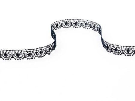 Koronka 1,1cm bawełniana czarna