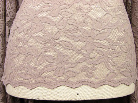 Koronka 150cm stabilna antyczny wrzos