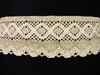 Koronka 8cm bawełniana len-ecru
