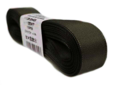 Wstążka 20mm tafta ciemny popiel