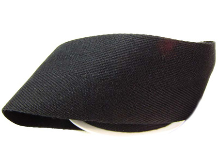 Taśma 50mm bawełniana jodełka czarna