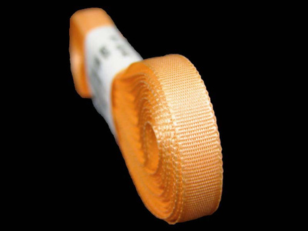 Wstążka 6mm tafta morela