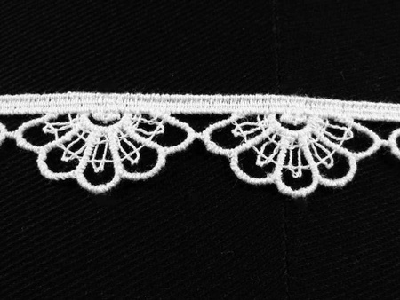 Koronka 1,5cm bawełniana biała