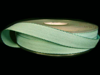 Taśma 12mm bawełniana szałwia