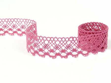 Koronka 2,1cm bawełniana french rose