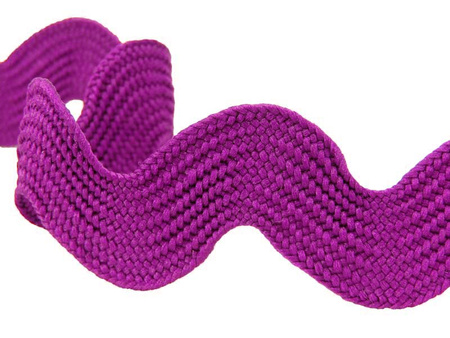 Taśma 28mm zygzak fiolet