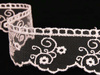 Koronka 2,5cm tiulowa pudrowy róż