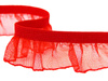 Falbanka 1,8cm elastyczna czerwona