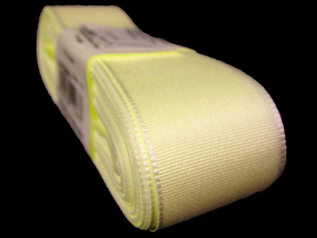Wstążka 25mm tafta krem